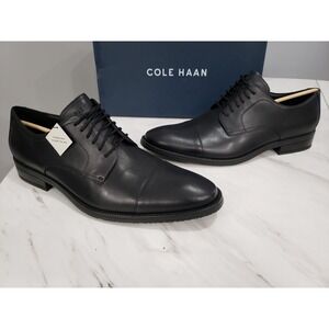 NEW SIZE 13 Mens COLE HAAN Shoes Me Cap Oxford Lace up GRAND 360 C34136 black